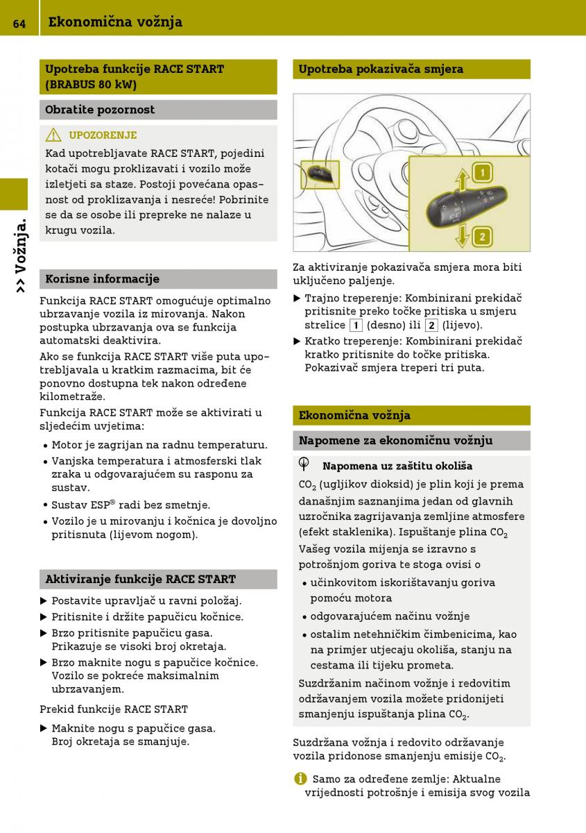 Smart Fortwo III 3 vlasnicko uputstvo / page 66