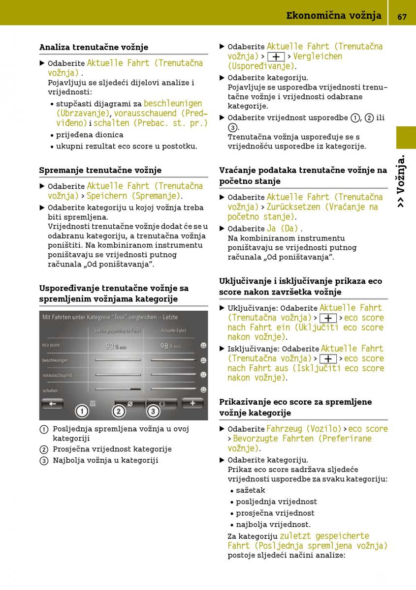 Smart Fortwo III 3 vlasnicko uputstvo / page 69