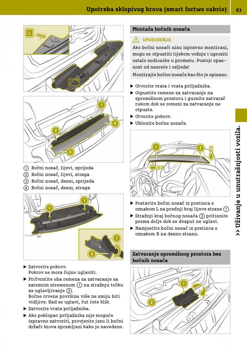 Smart Fortwo III 3 vlasnicko uputstvo / page 85