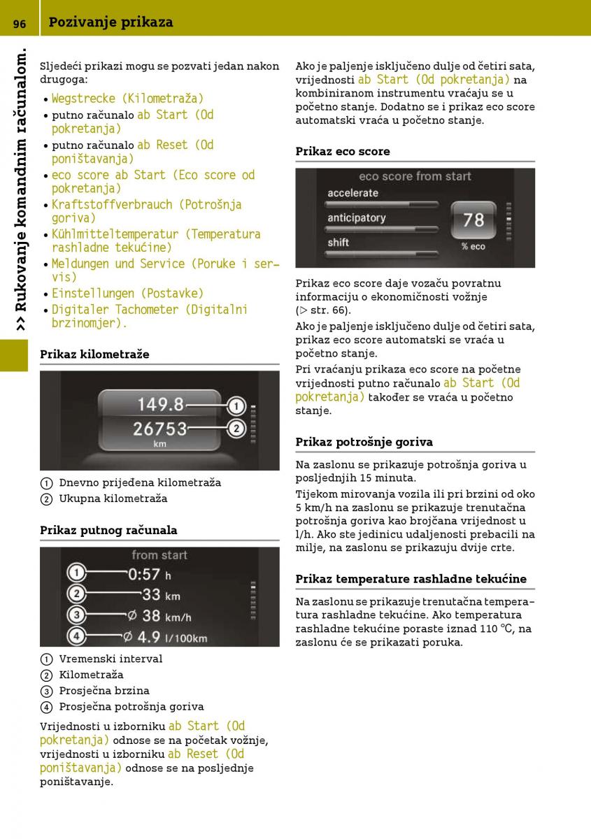 Smart Fortwo III 3 vlasnicko uputstvo / page 98