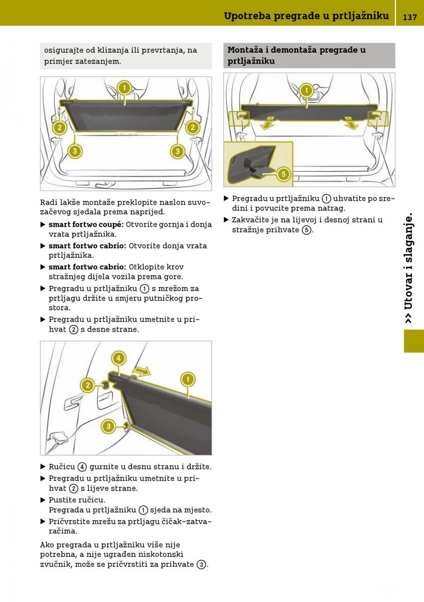 Smart Fortwo III 3 vlasnicko uputstvo / page 139