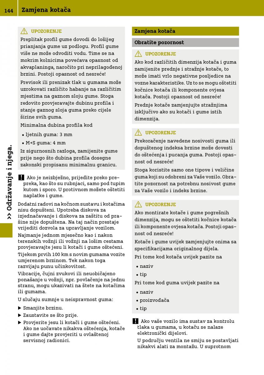 Smart Fortwo III 3 vlasnicko uputstvo / page 146