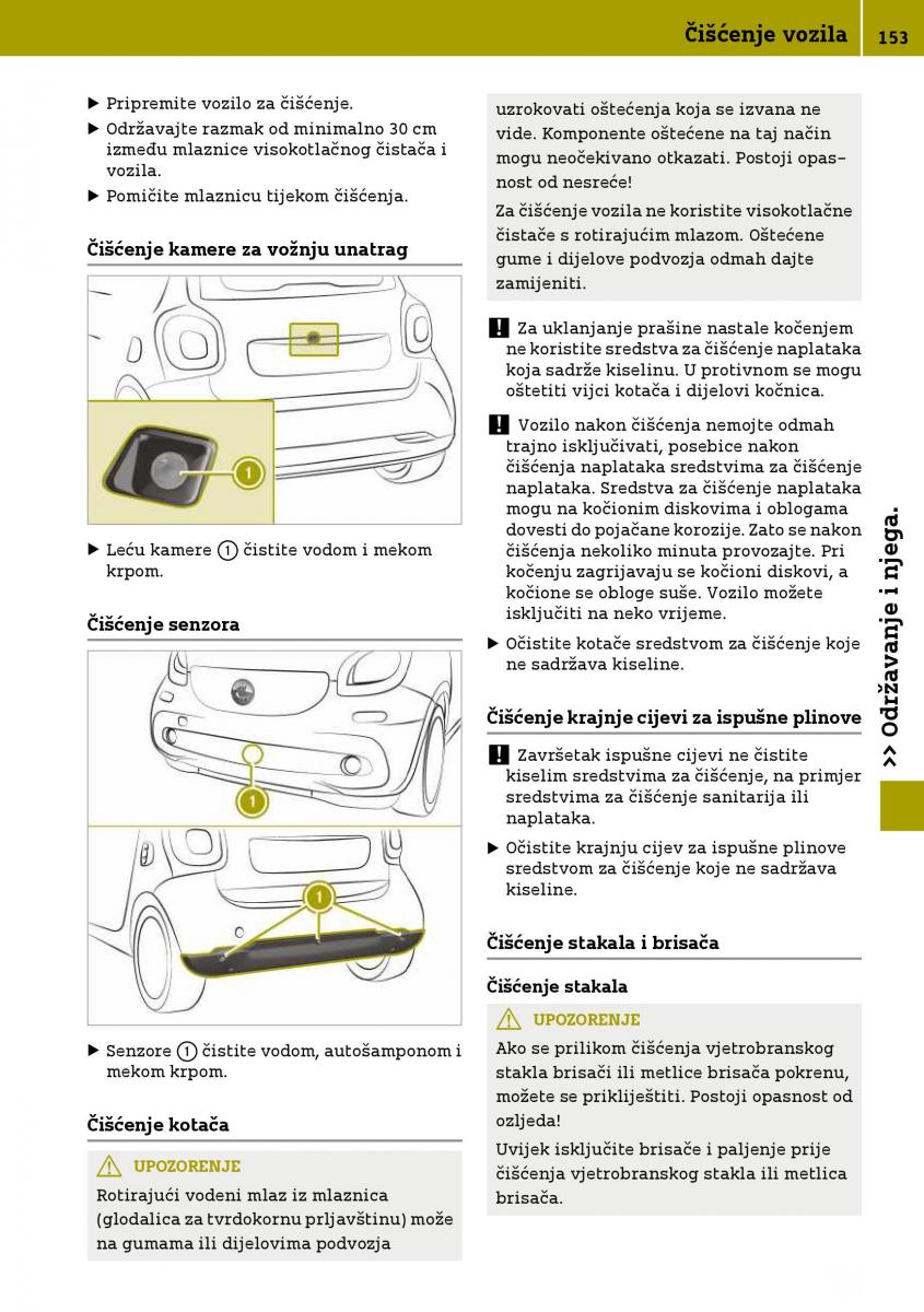 Smart Fortwo III 3 vlasnicko uputstvo / page 155