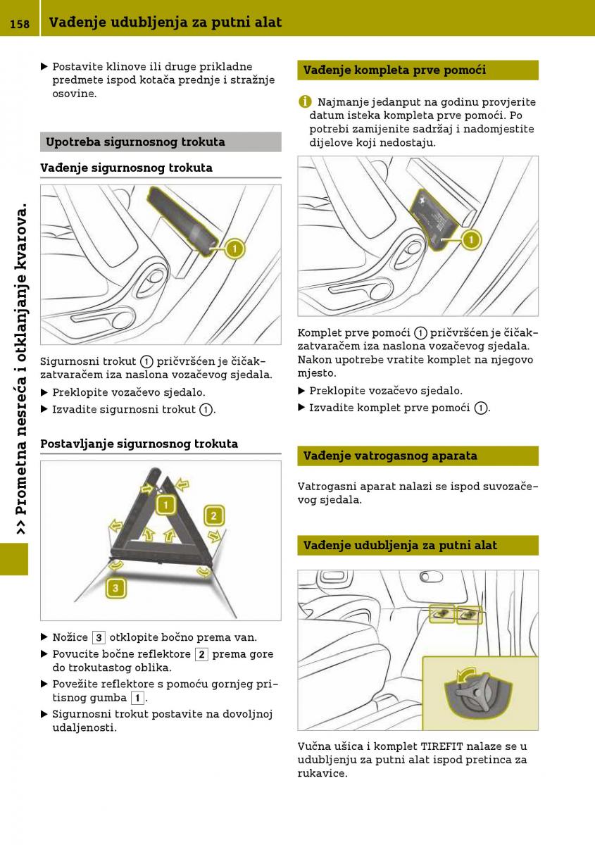 Smart Fortwo III 3 vlasnicko uputstvo / page 160