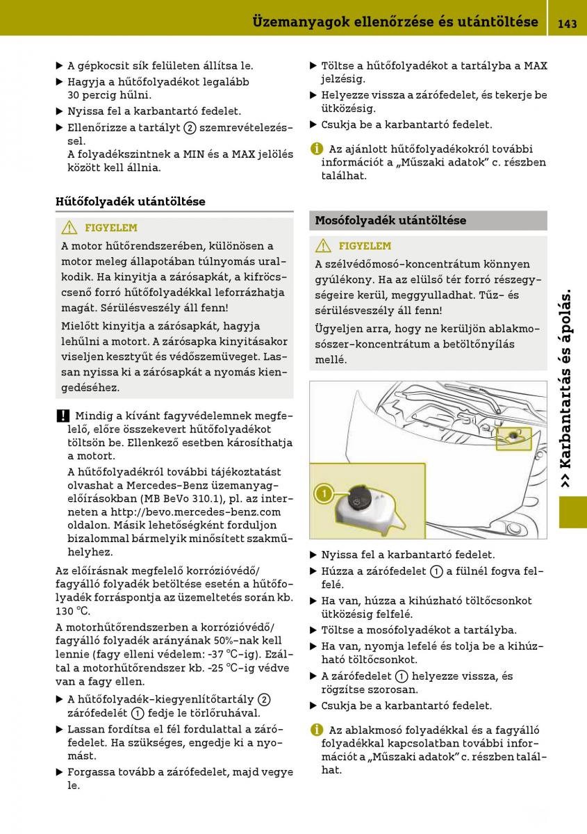 Smart Fortwo III 3 Kezelesi utmutato / page 145