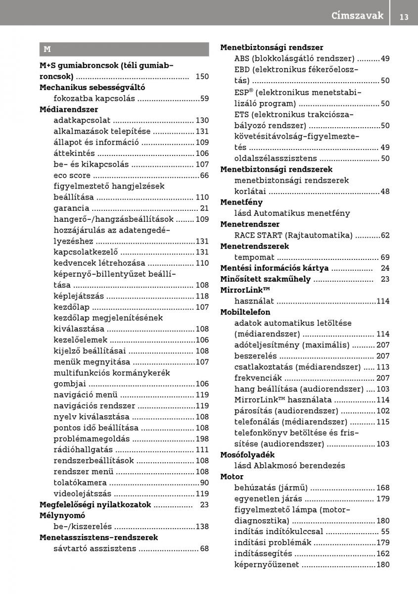 Smart Fortwo III 3 Kezelesi utmutato / page 15