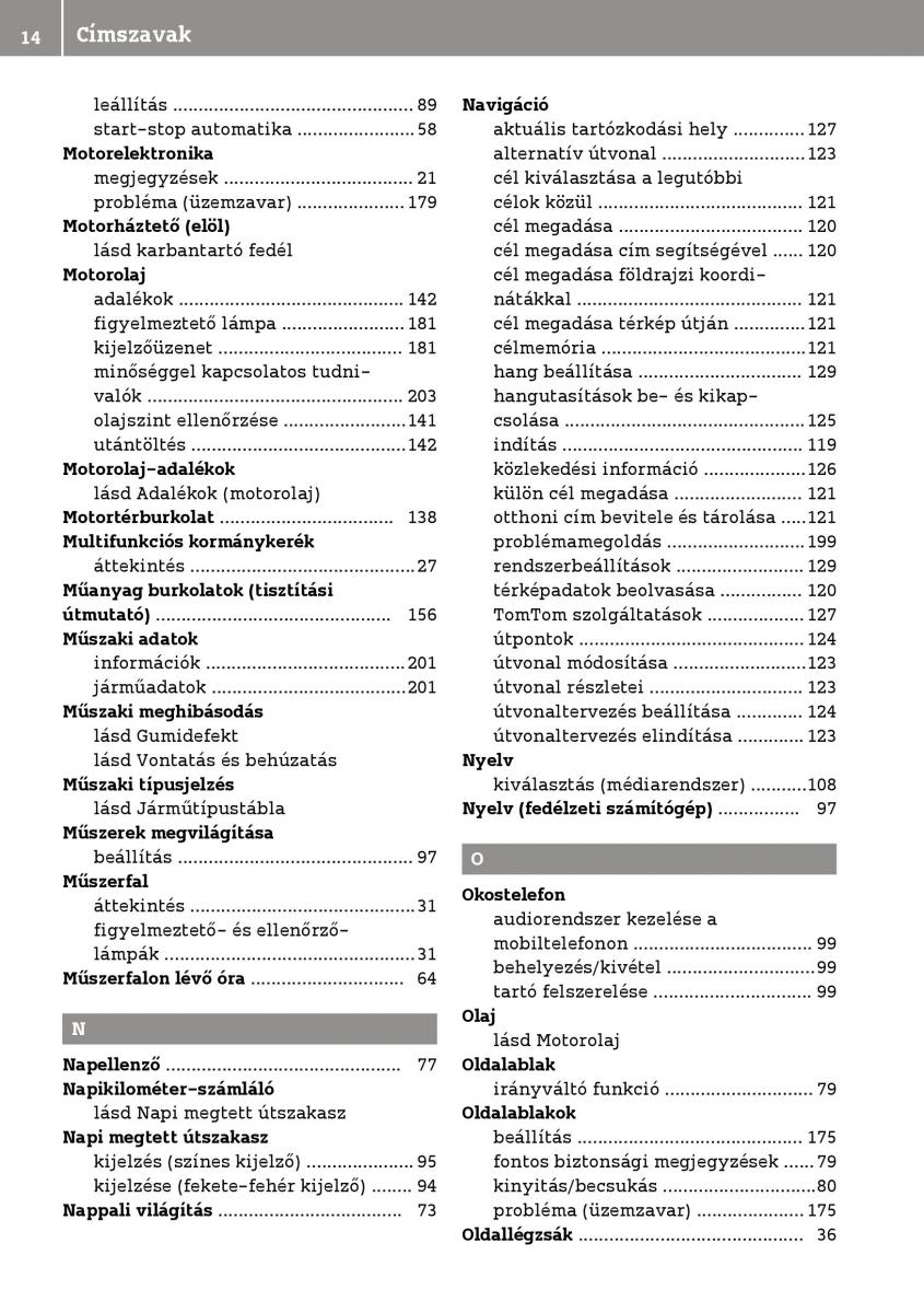 Smart Fortwo III 3 Kezelesi utmutato / page 16