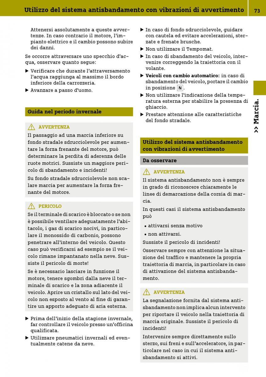 Smart Fortwo III 3 manuale del proprietario / page 75