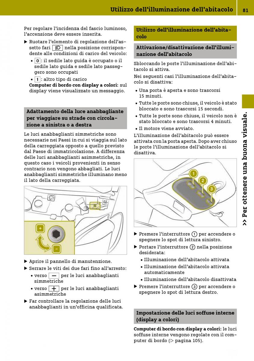 Smart Fortwo III 3 manuale del proprietario / page 83