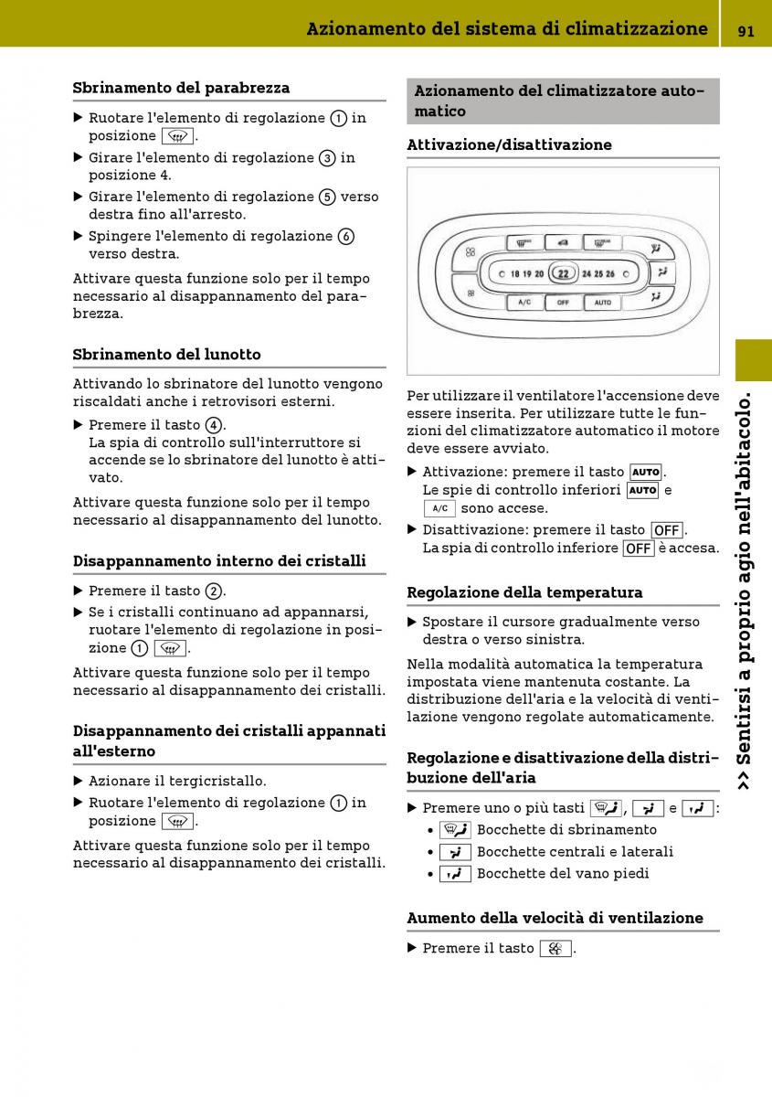 Smart Fortwo III 3 manuale del proprietario / page 93