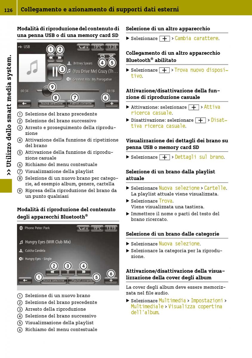 Smart Fortwo III 3 manuale del proprietario / page 128