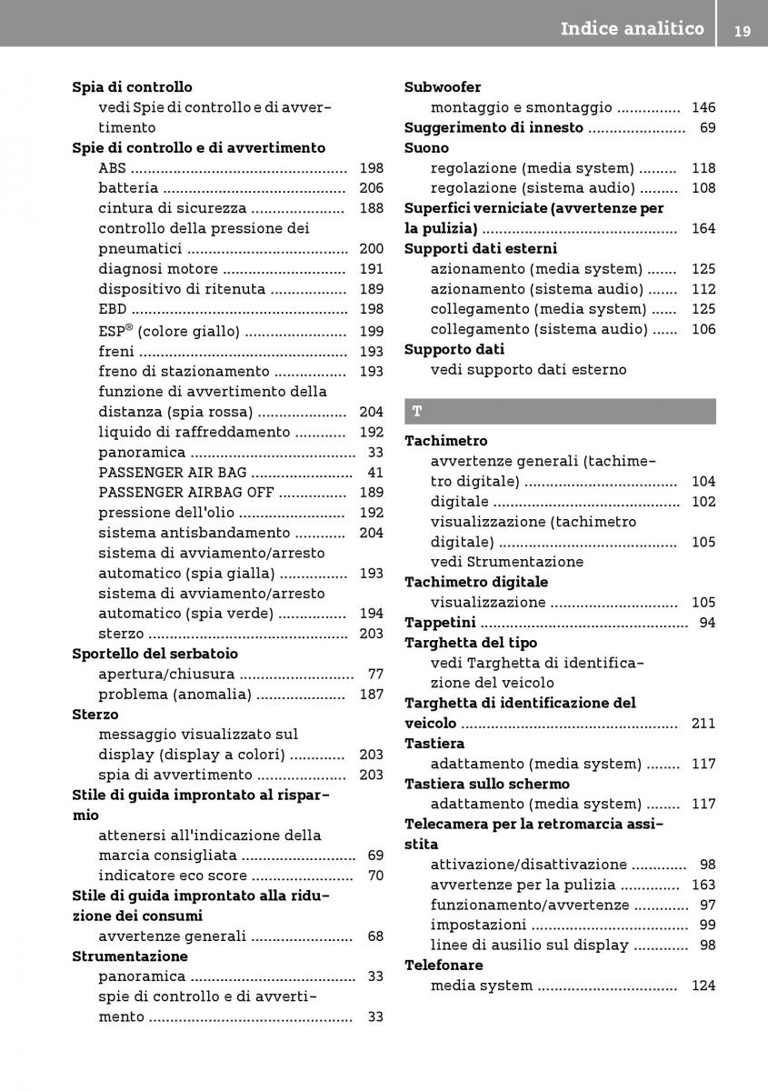 Smart Fortwo III 3 manuale del proprietario / page 21