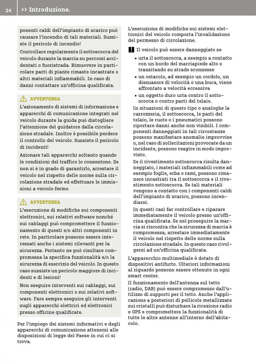 Smart Fortwo III 3 manuale del proprietario / page 26