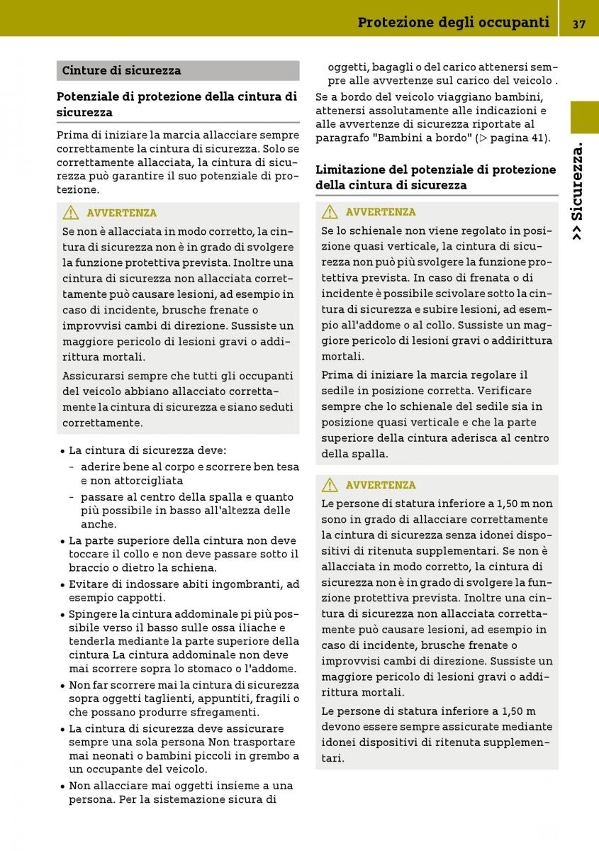 Smart Fortwo III 3 manuale del proprietario / page 39