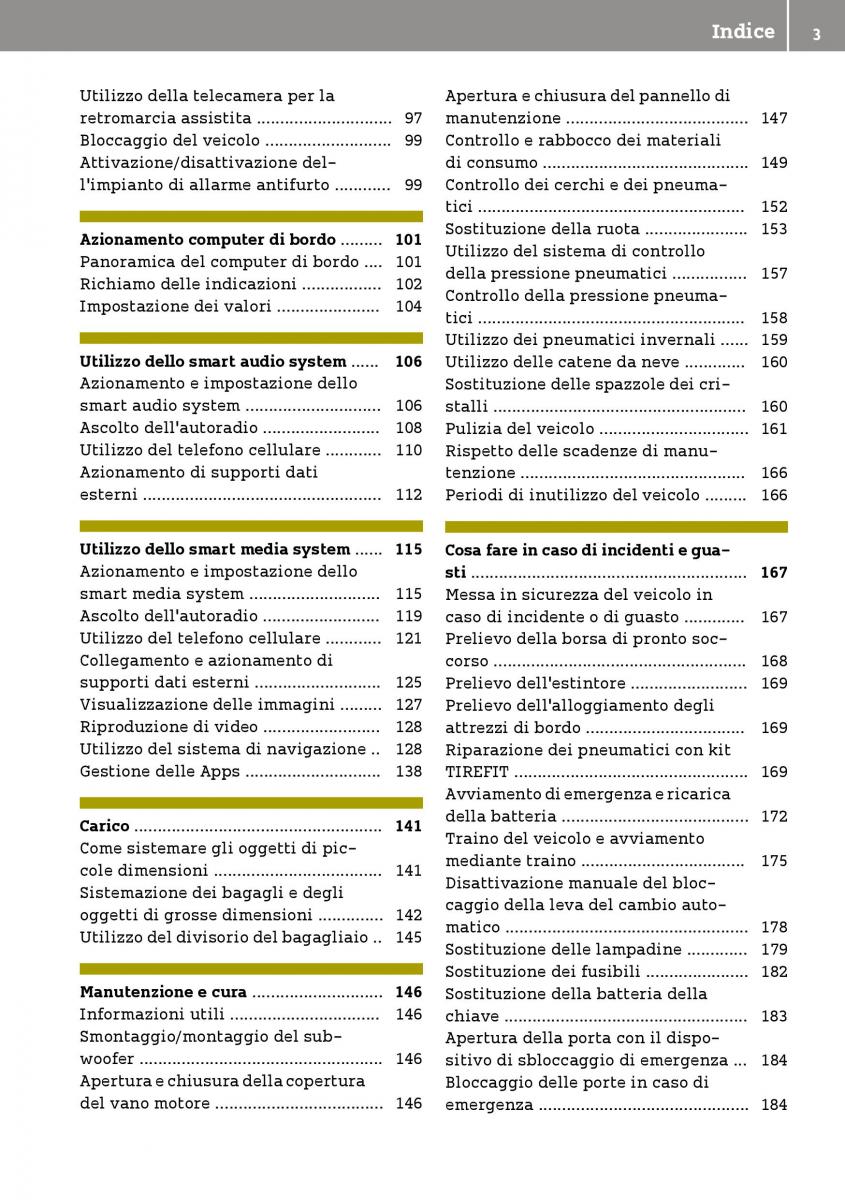 Smart Fortwo III 3 manuale del proprietario / page 5