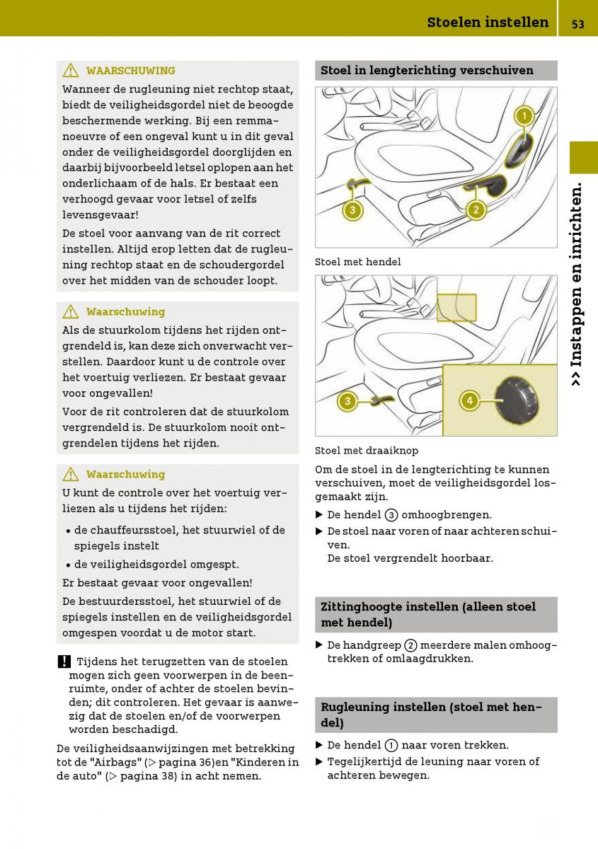 Smart Fortwo III 3 handleiding / page 55