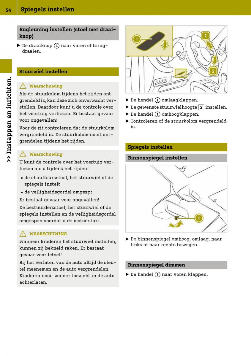 Smart Fortwo III 3 handleiding / page 56