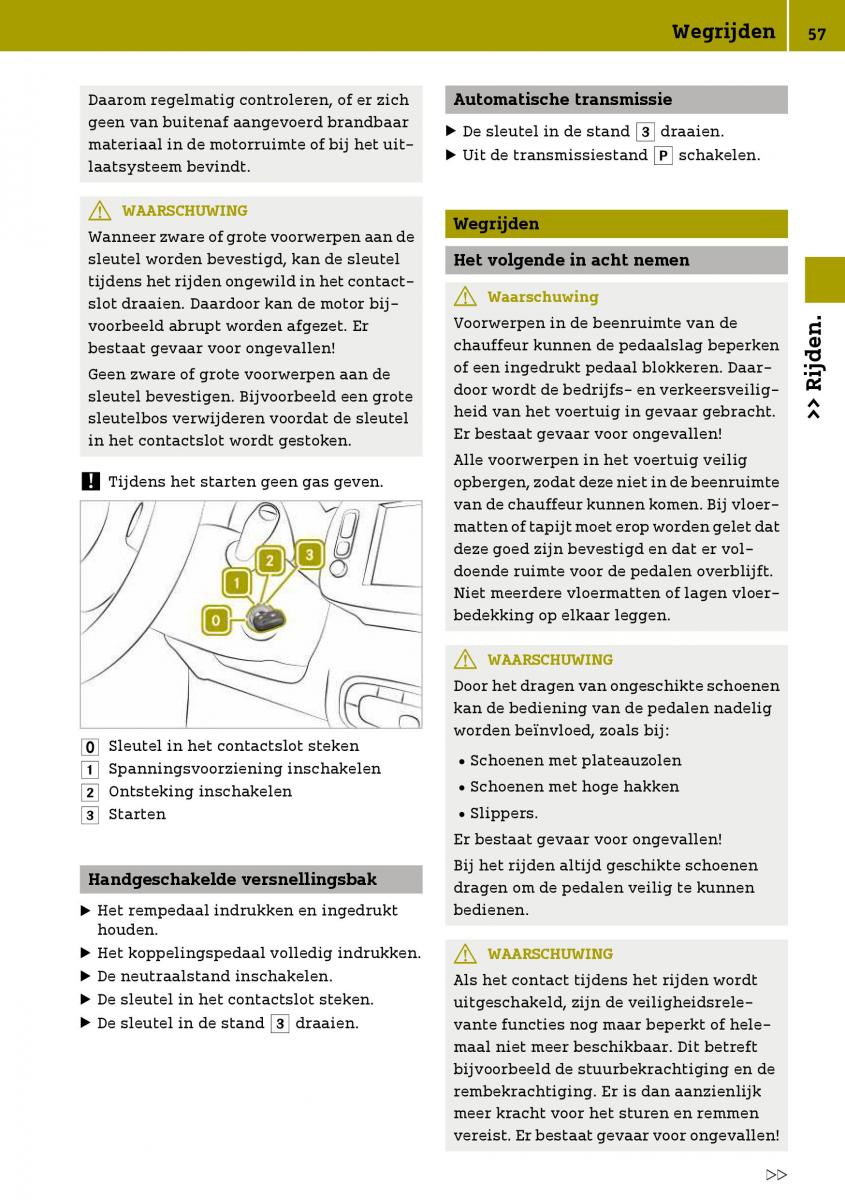 Smart Fortwo III 3 handleiding / page 59