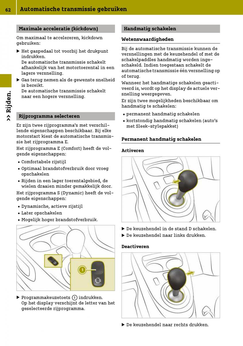 Smart Fortwo III 3 handleiding / page 64