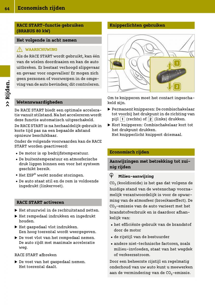 Smart Fortwo III 3 handleiding / page 66