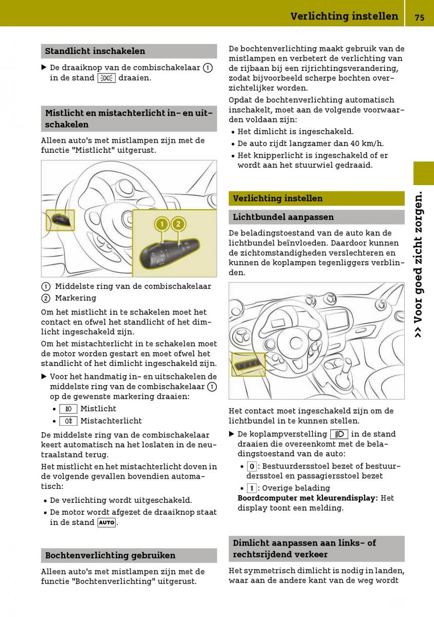 Smart Fortwo III 3 handleiding / page 77