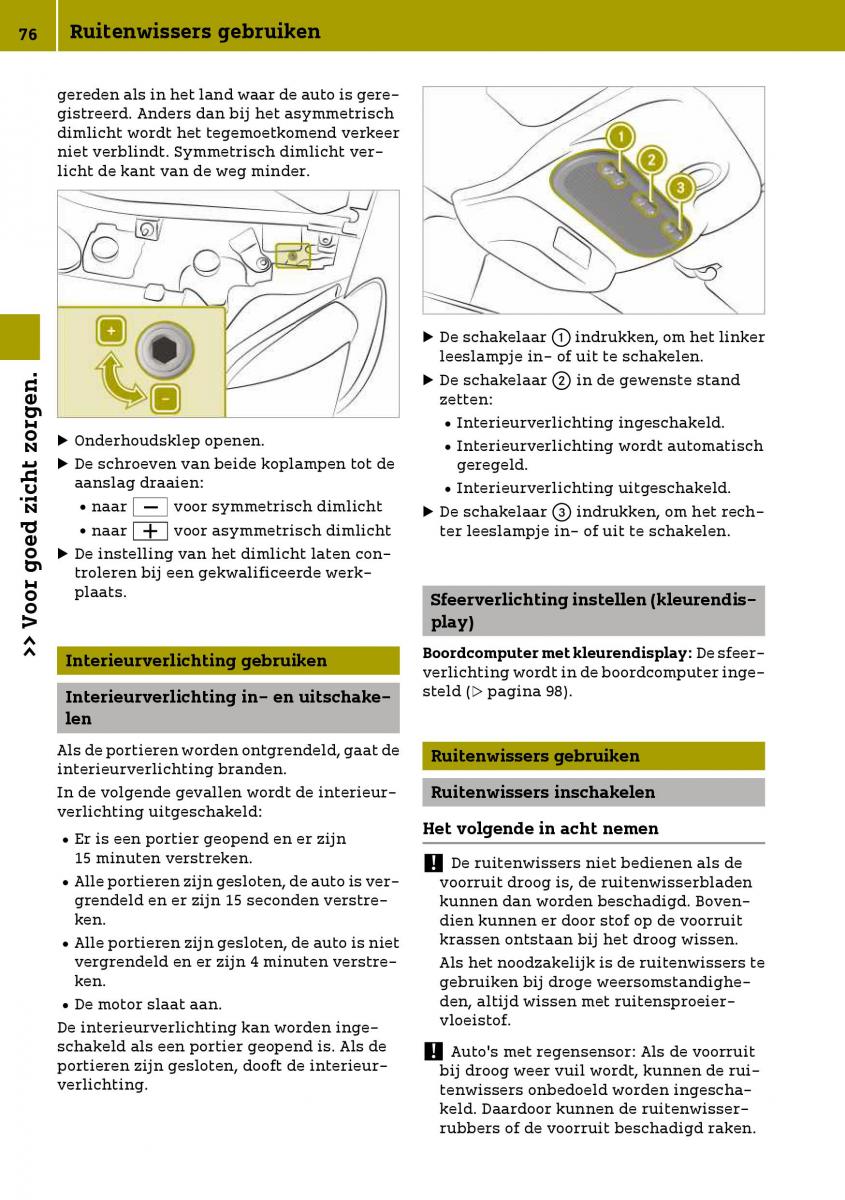 Smart Fortwo III 3 handleiding / page 78