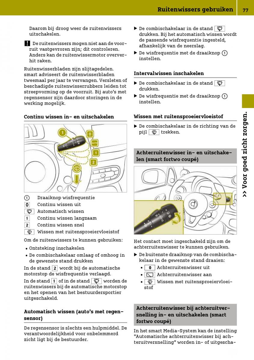 Smart Fortwo III 3 handleiding / page 79