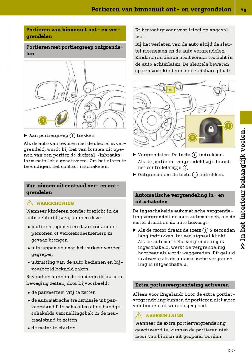 Smart Fortwo III 3 handleiding / page 81