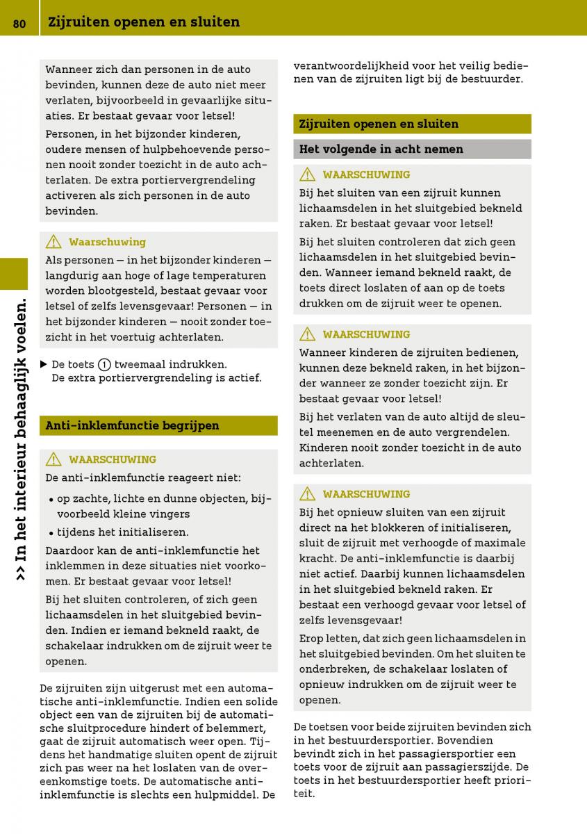 Smart Fortwo III 3 handleiding / page 82