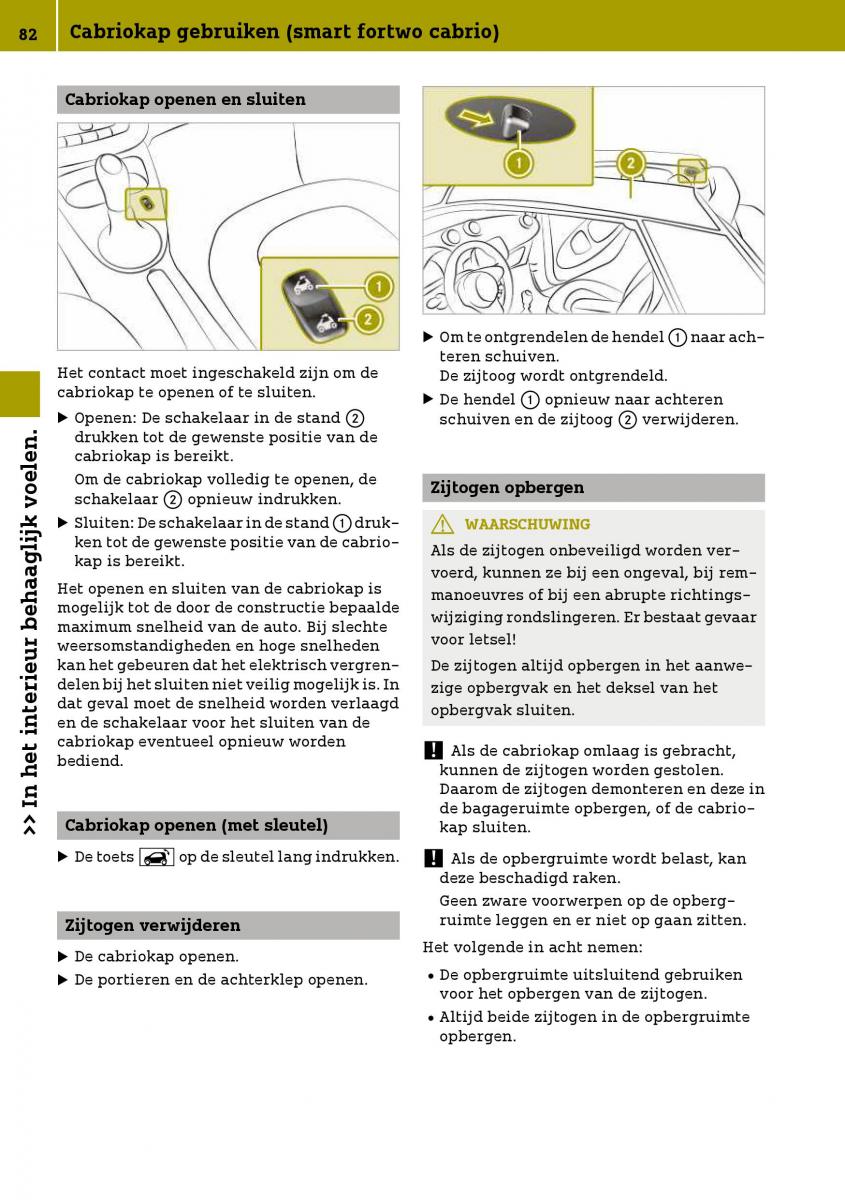 Smart Fortwo III 3 handleiding / page 84