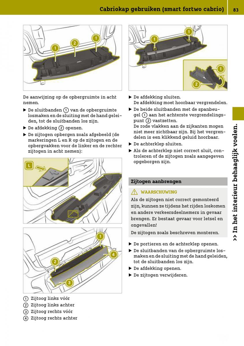 Smart Fortwo III 3 handleiding / page 85