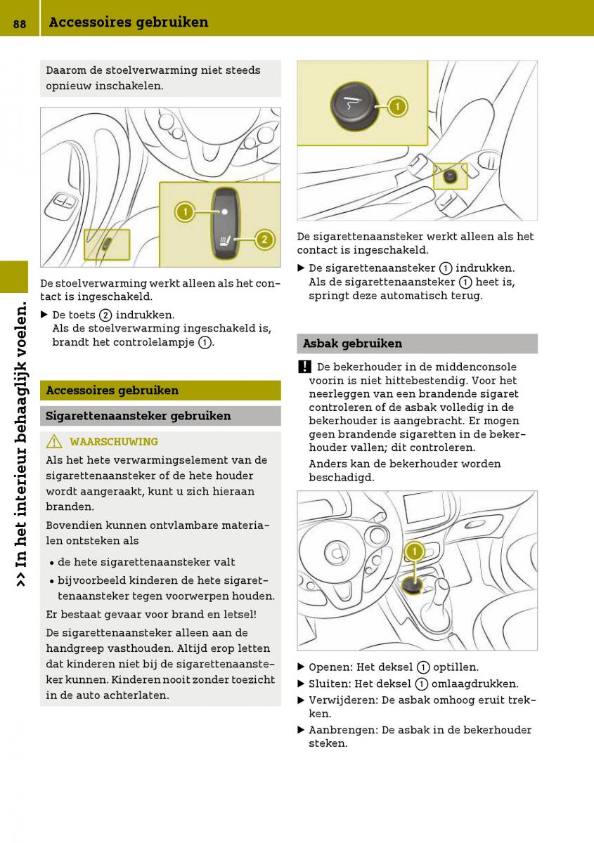 Smart Fortwo III 3 handleiding / page 90