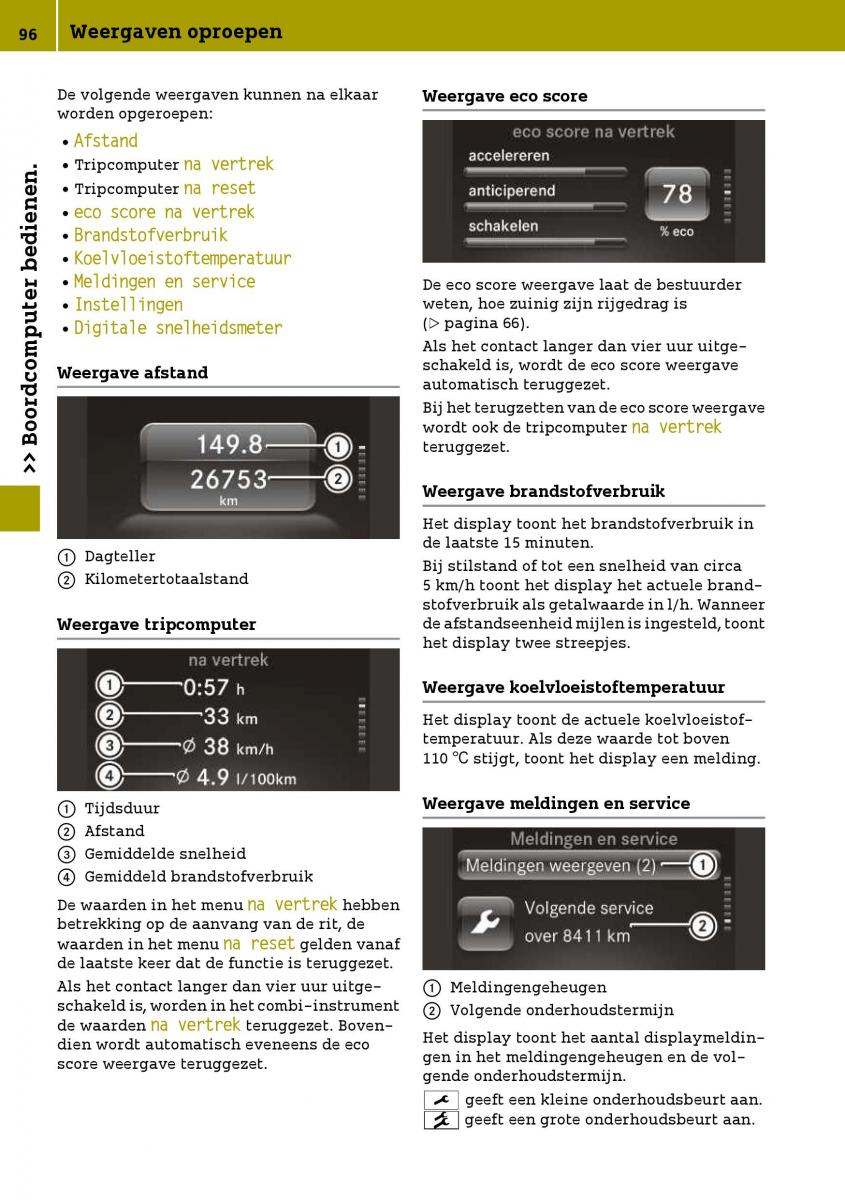 Smart Fortwo III 3 handleiding / page 98