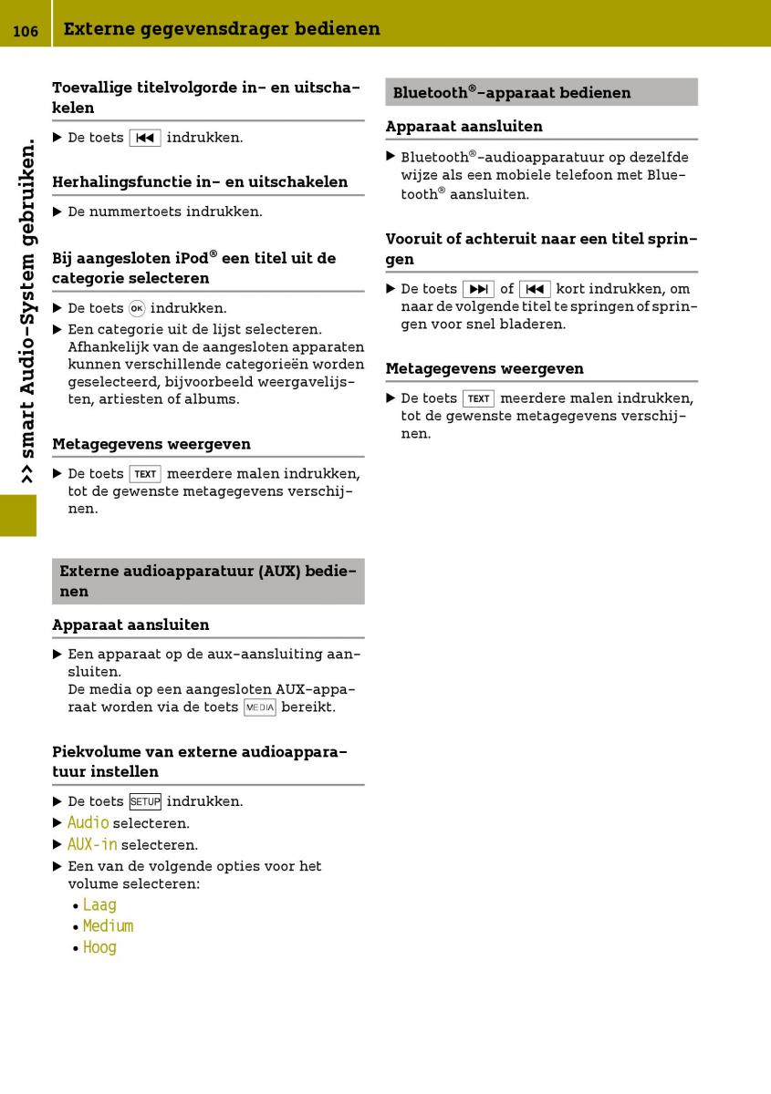 Smart Fortwo III 3 handleiding / page 108