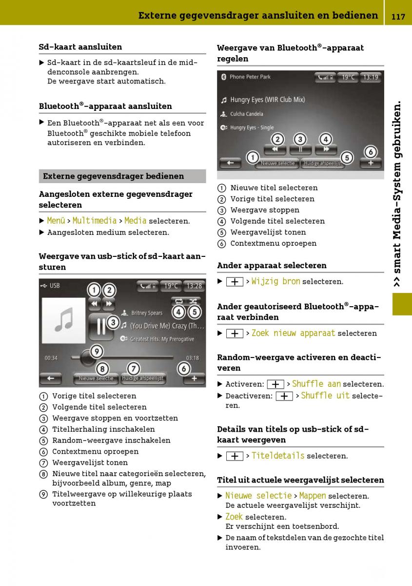 Smart Fortwo III 3 handleiding / page 119