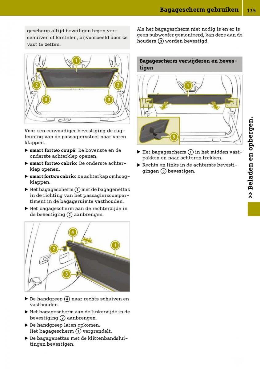 Smart Fortwo III 3 handleiding / page 137