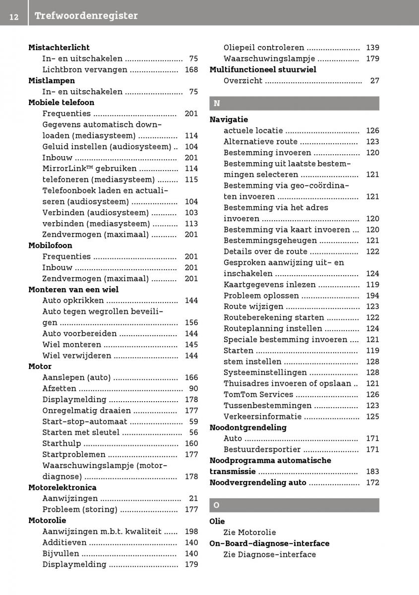 Smart Fortwo III 3 handleiding / page 14