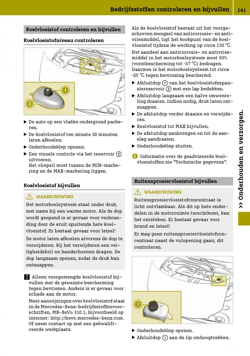 Smart Fortwo III 3 handleiding / page 143