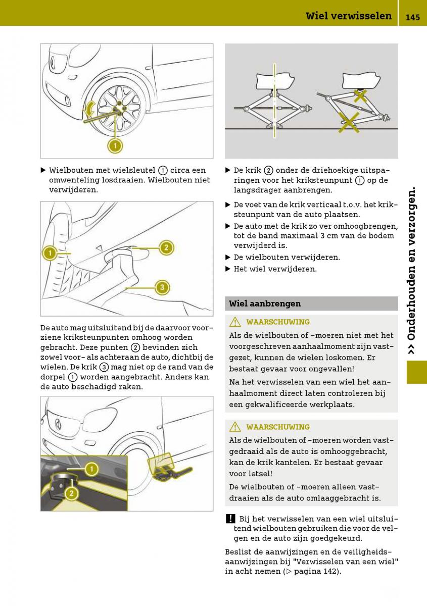 Smart Fortwo III 3 handleiding / page 147