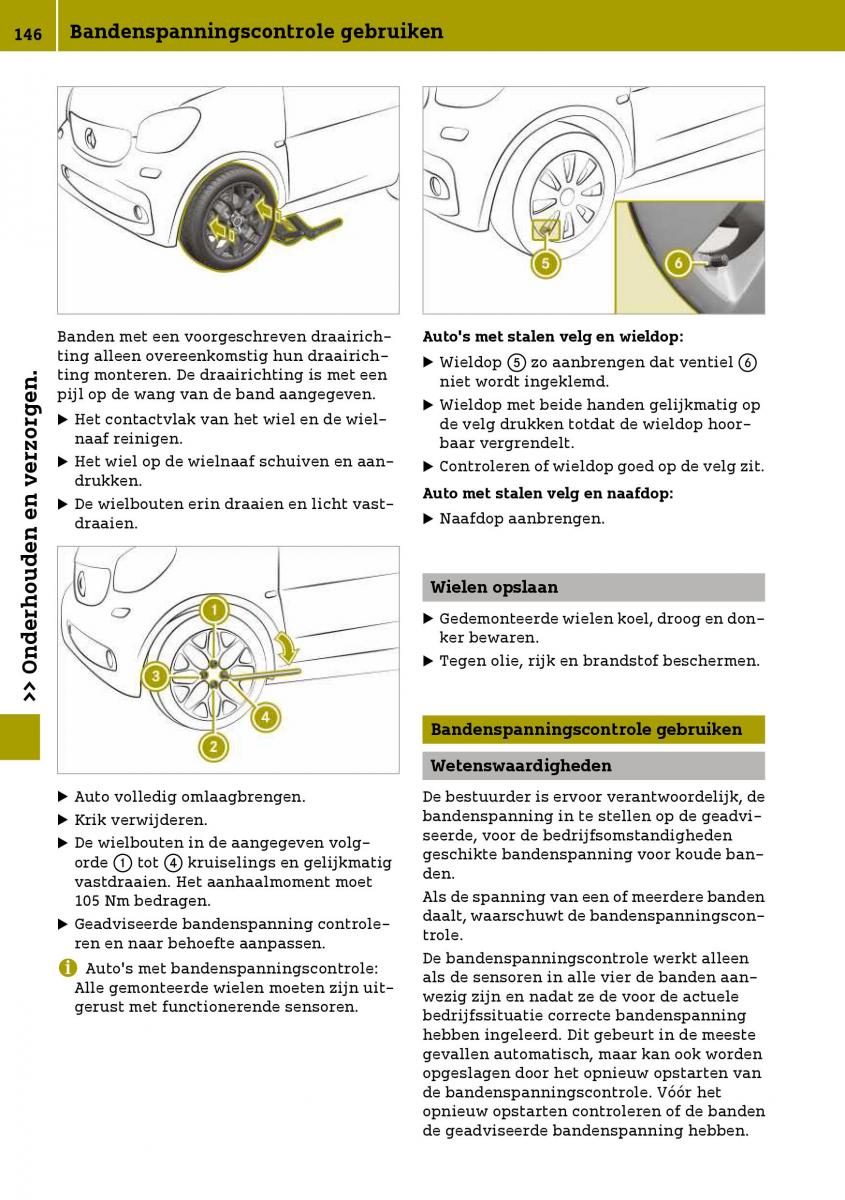 Smart Fortwo III 3 handleiding / page 148