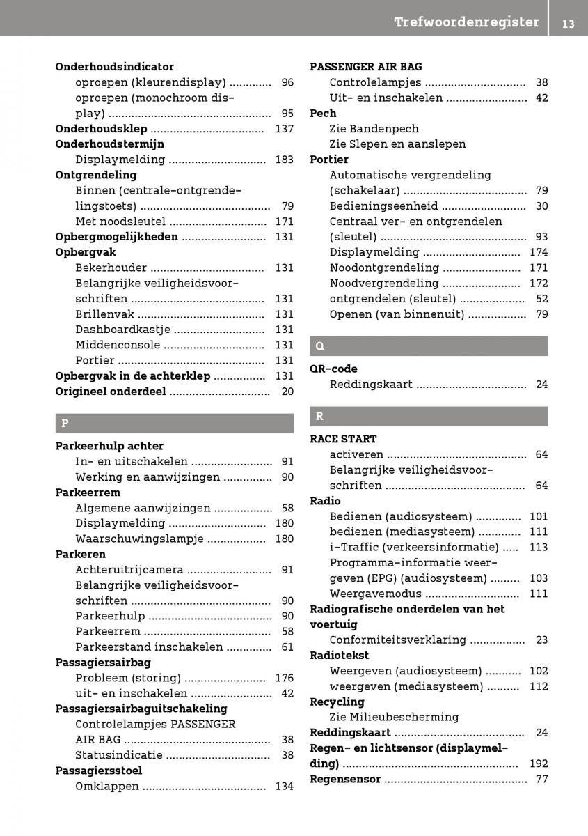 Smart Fortwo III 3 handleiding / page 15