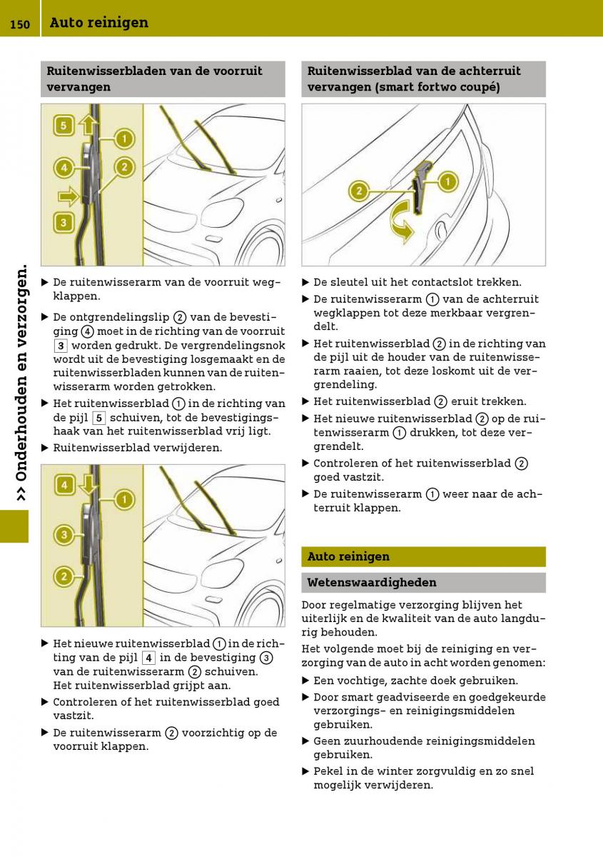 Smart Fortwo III 3 handleiding / page 152