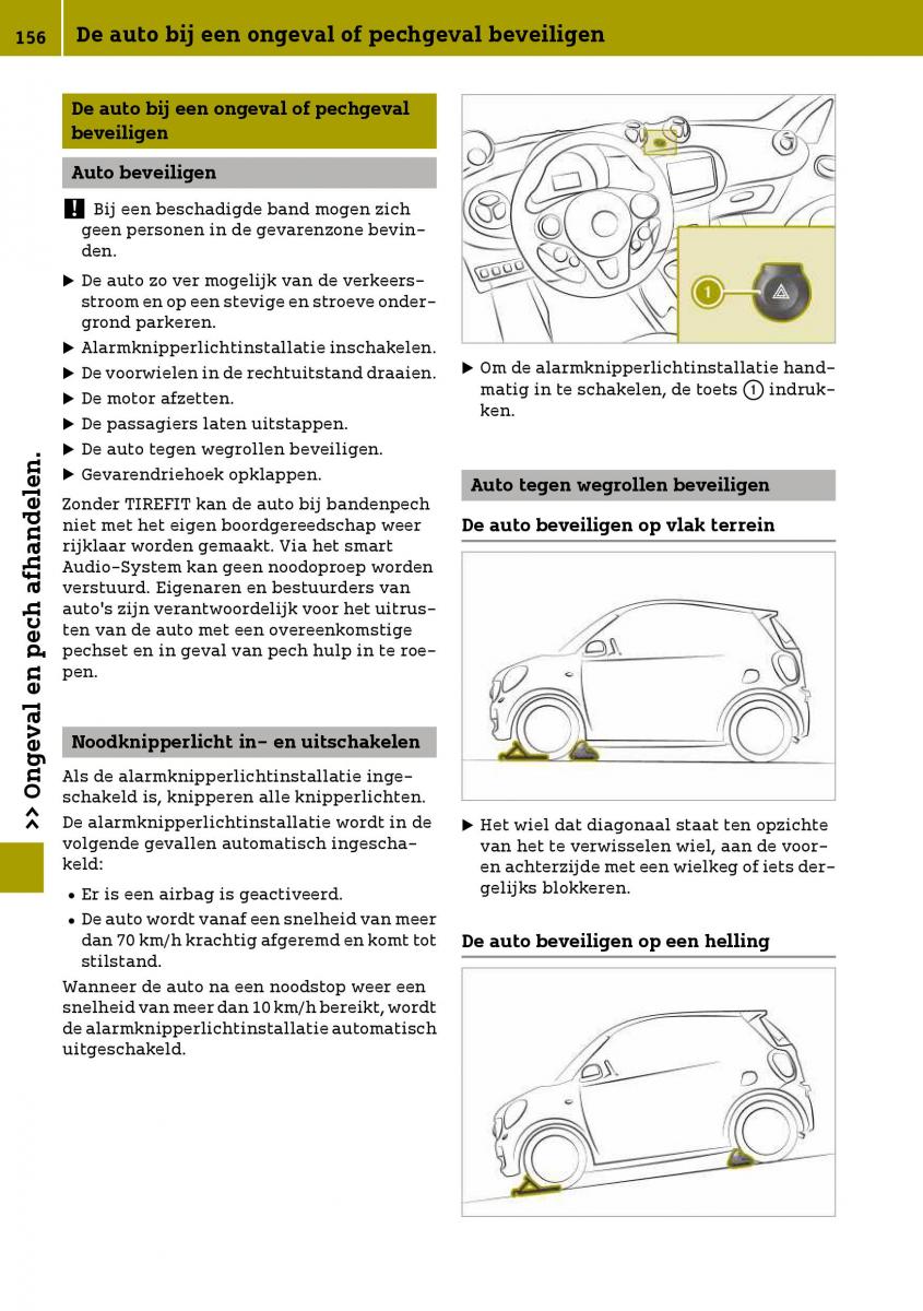 Smart Fortwo III 3 handleiding / page 158