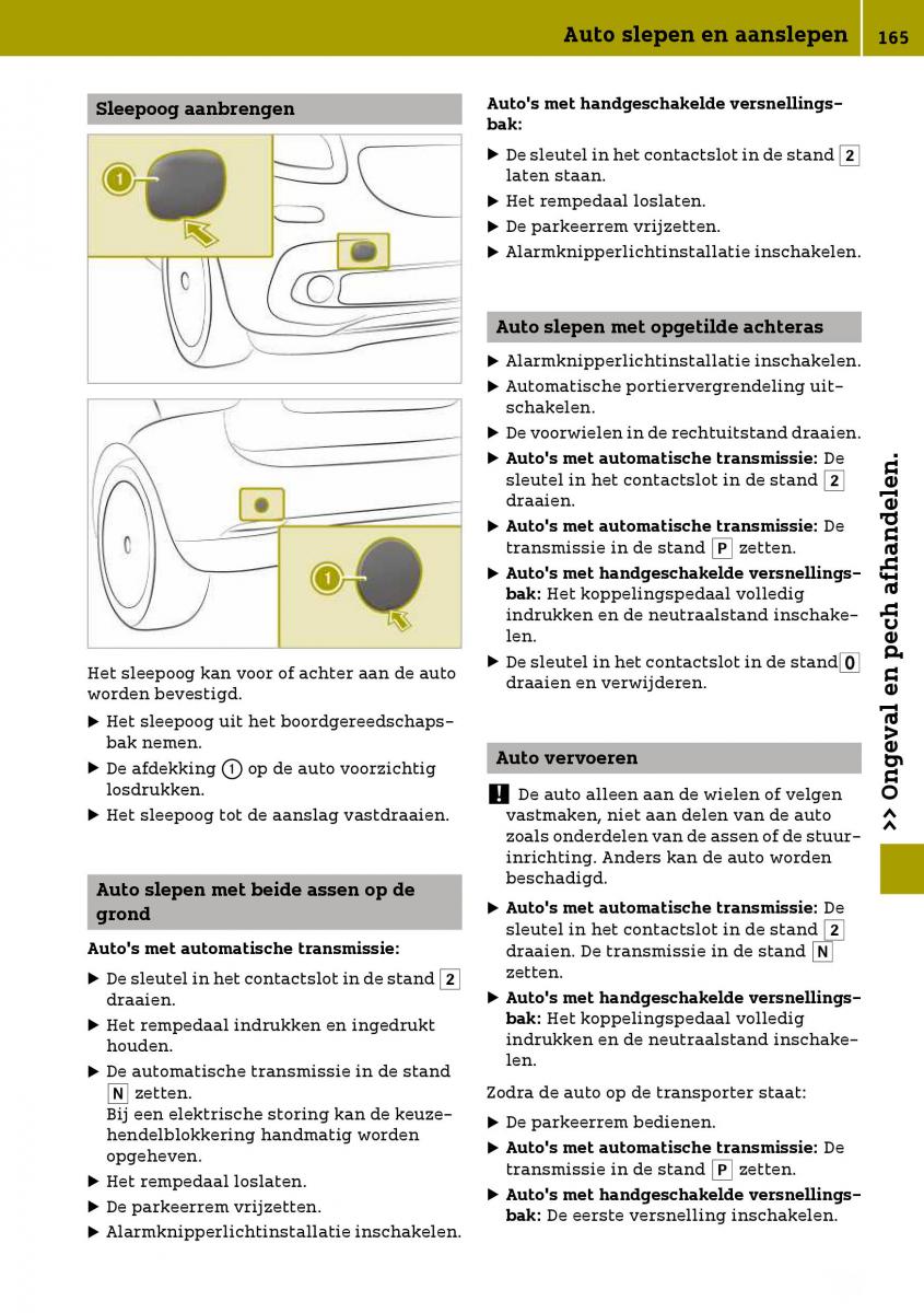 Smart Fortwo III 3 handleiding / page 167