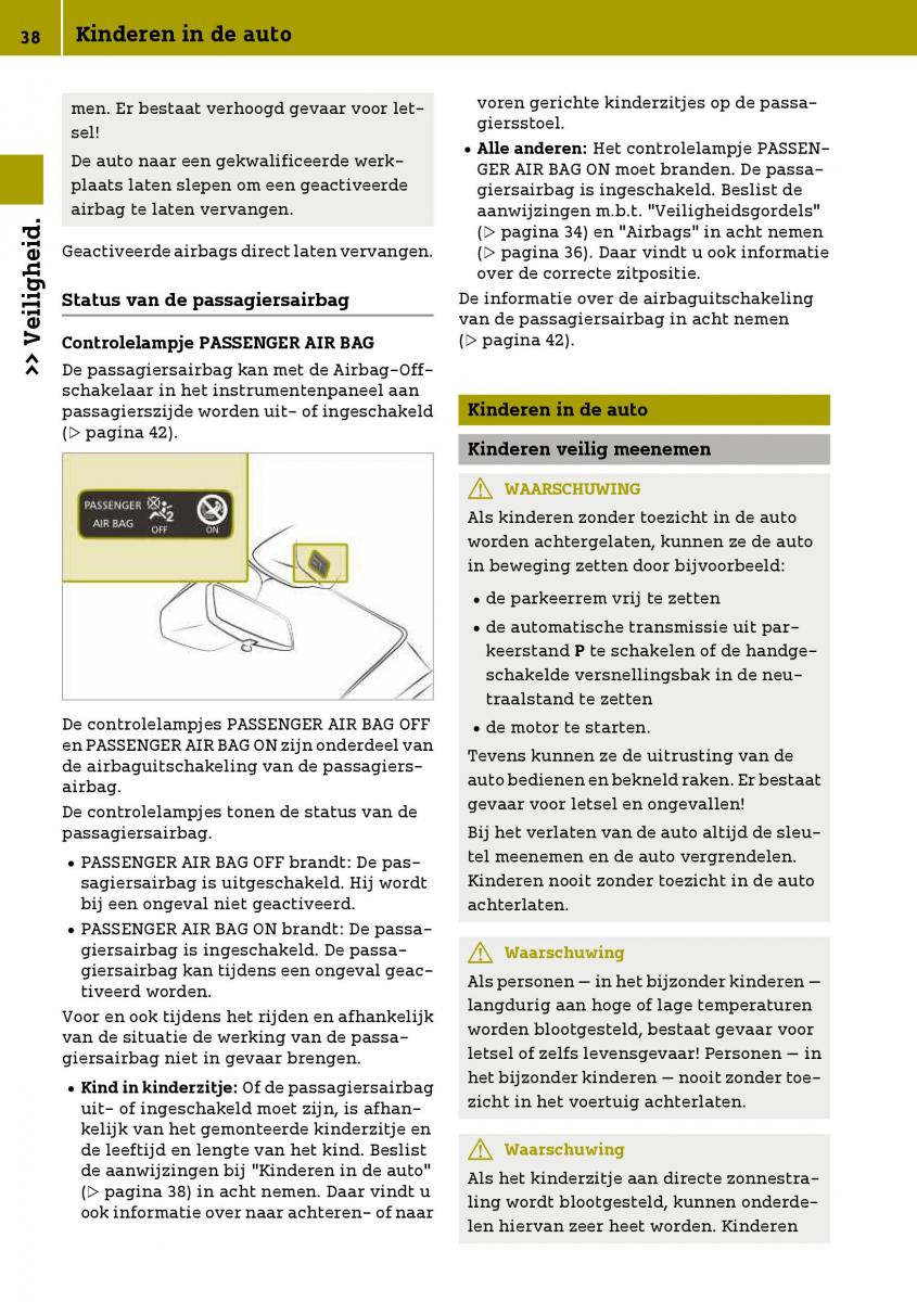 Smart Fortwo III 3 handleiding / page 40