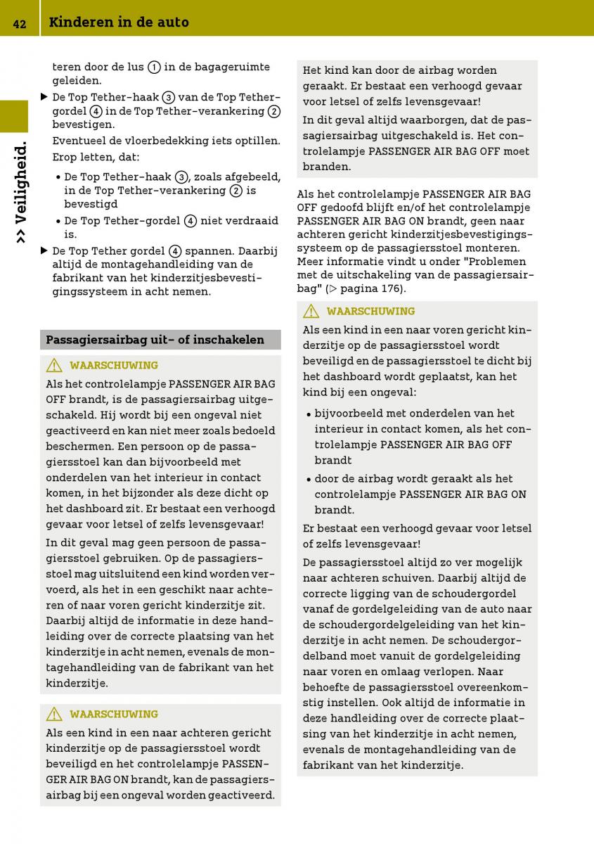 Smart Fortwo III 3 handleiding / page 44