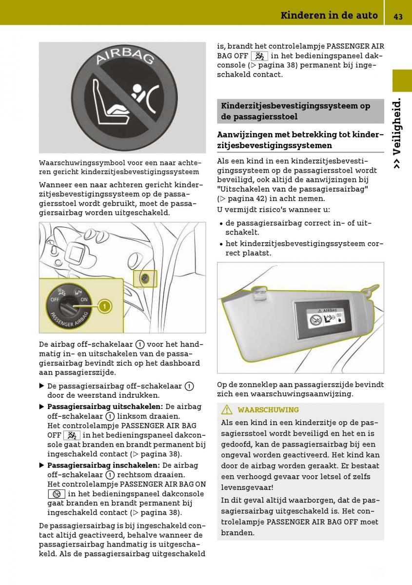 Smart Fortwo III 3 handleiding / page 45