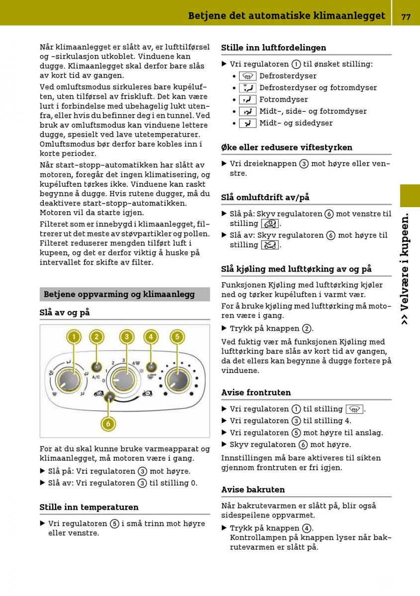 Smart Fortwo III 3 bruksanvisningen / page 79