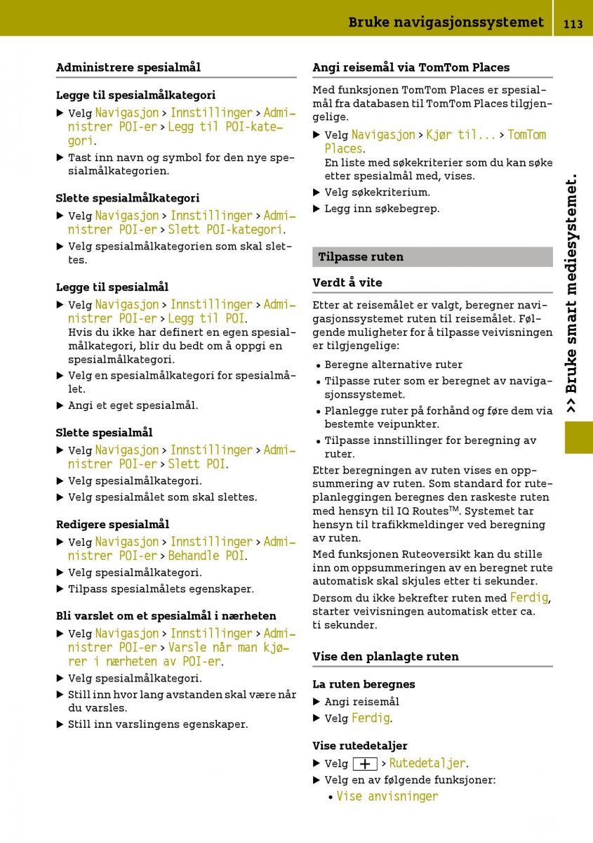 Smart Fortwo III 3 bruksanvisningen / page 115