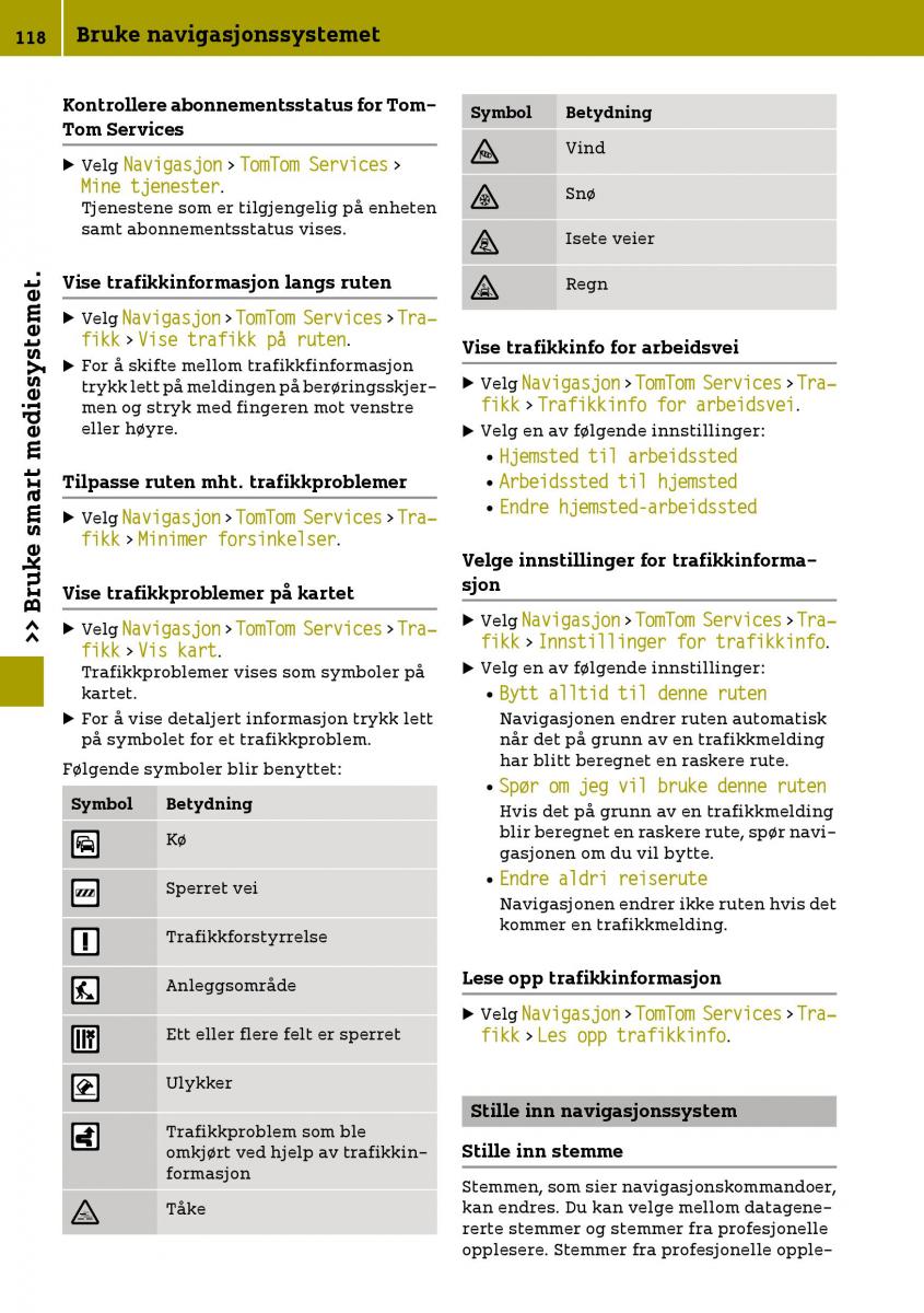 Smart Fortwo III 3 bruksanvisningen / page 120